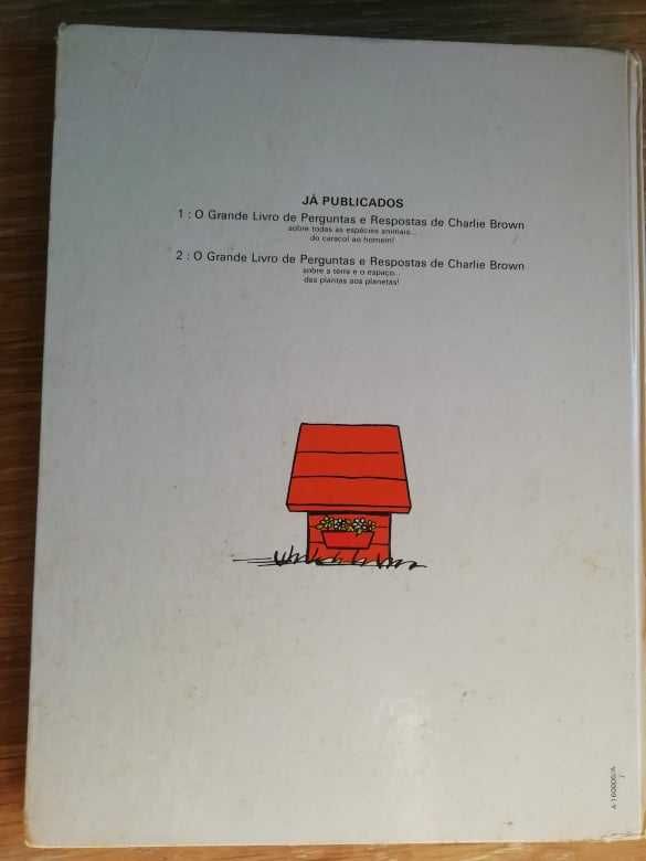 Livro 'O grande livro de perguntas e respostas de Charlie Brown'