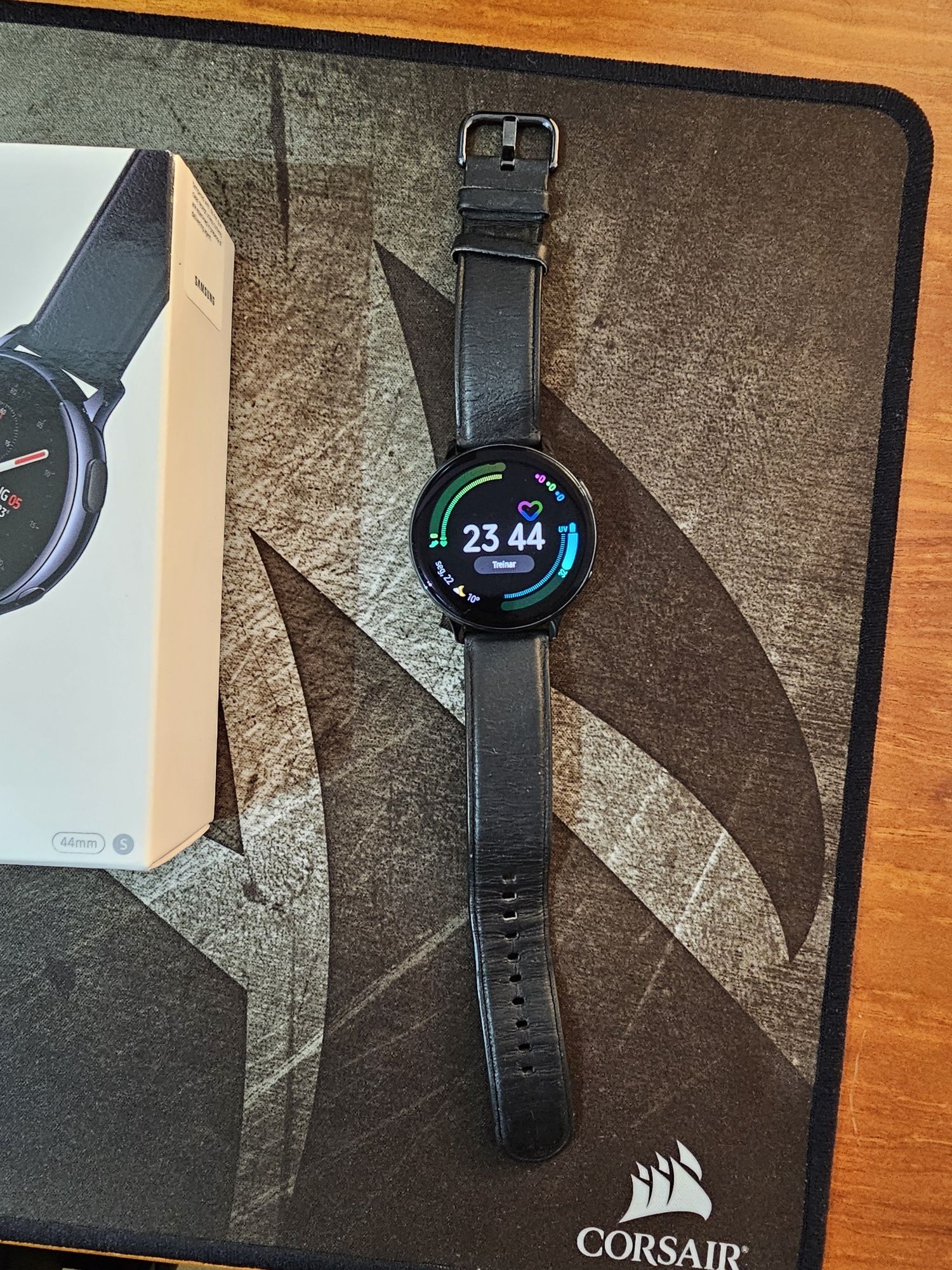 Smartwatch Samsung Galaxy Watch Active 2 44mm Aço Preto