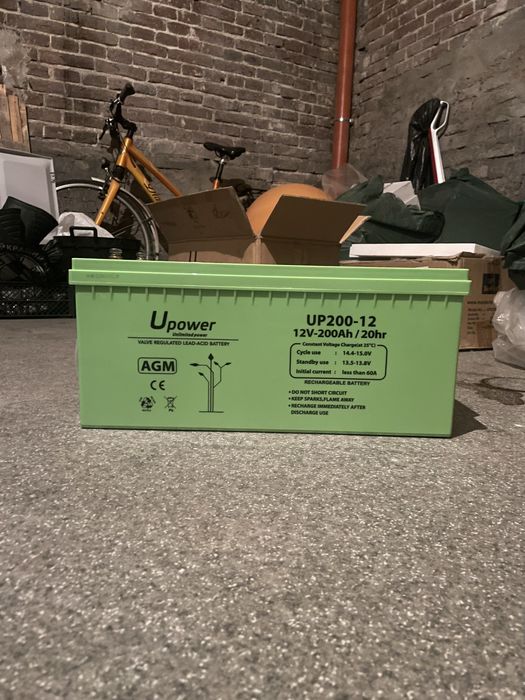 Акумулятор AGM 12v-200Ah Upower