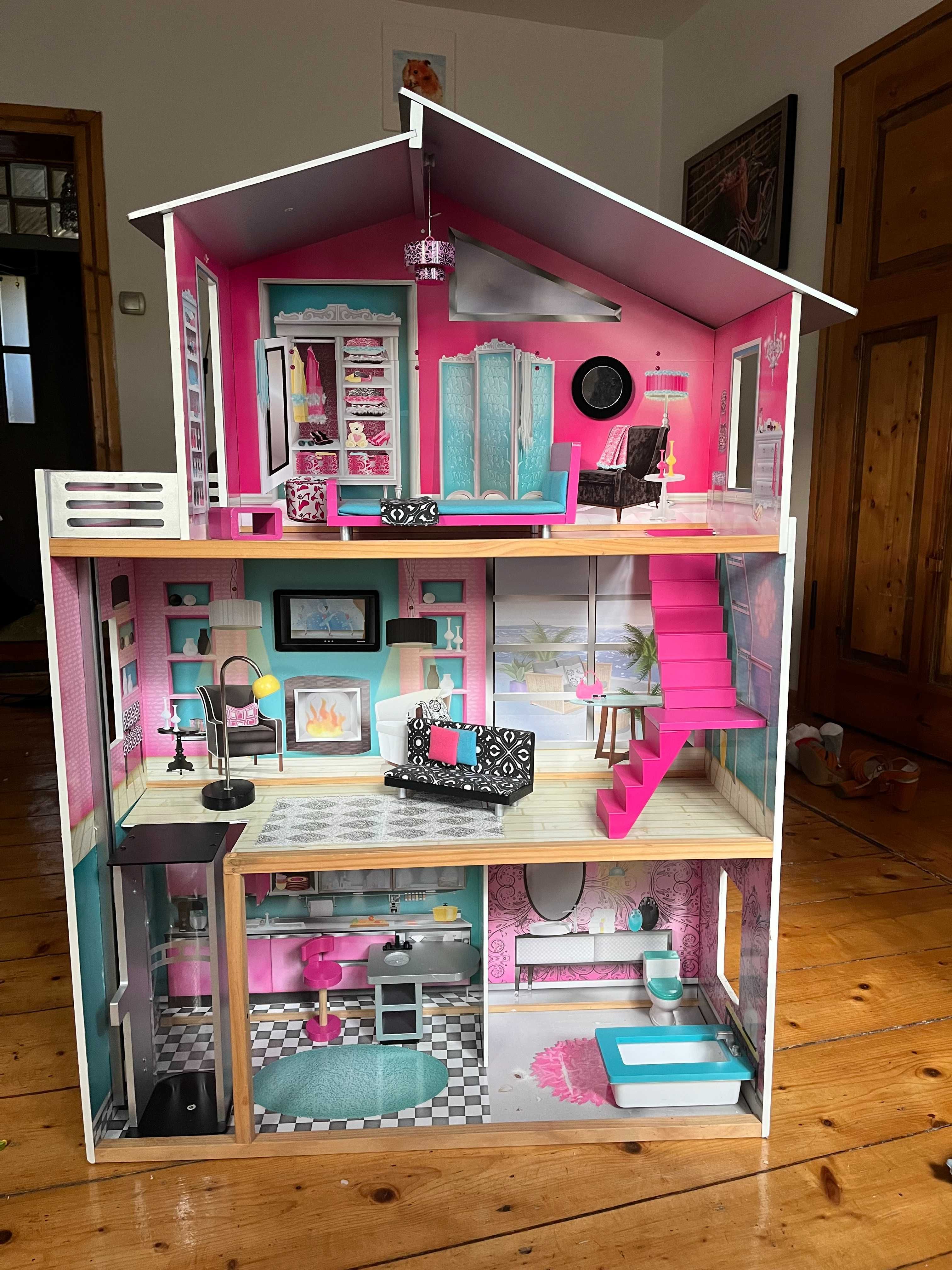 Domek dla Barbie. Mega duży!!!
