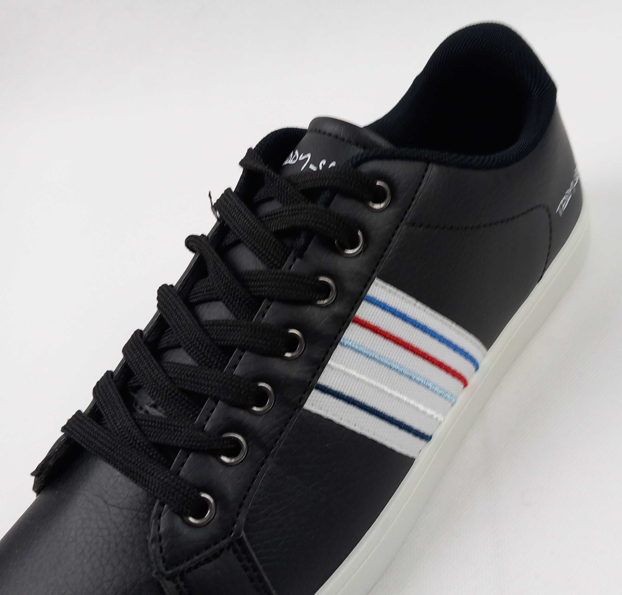Oryginalne sneakersy męskie czarne marki Teddy Smith roz. 44.
