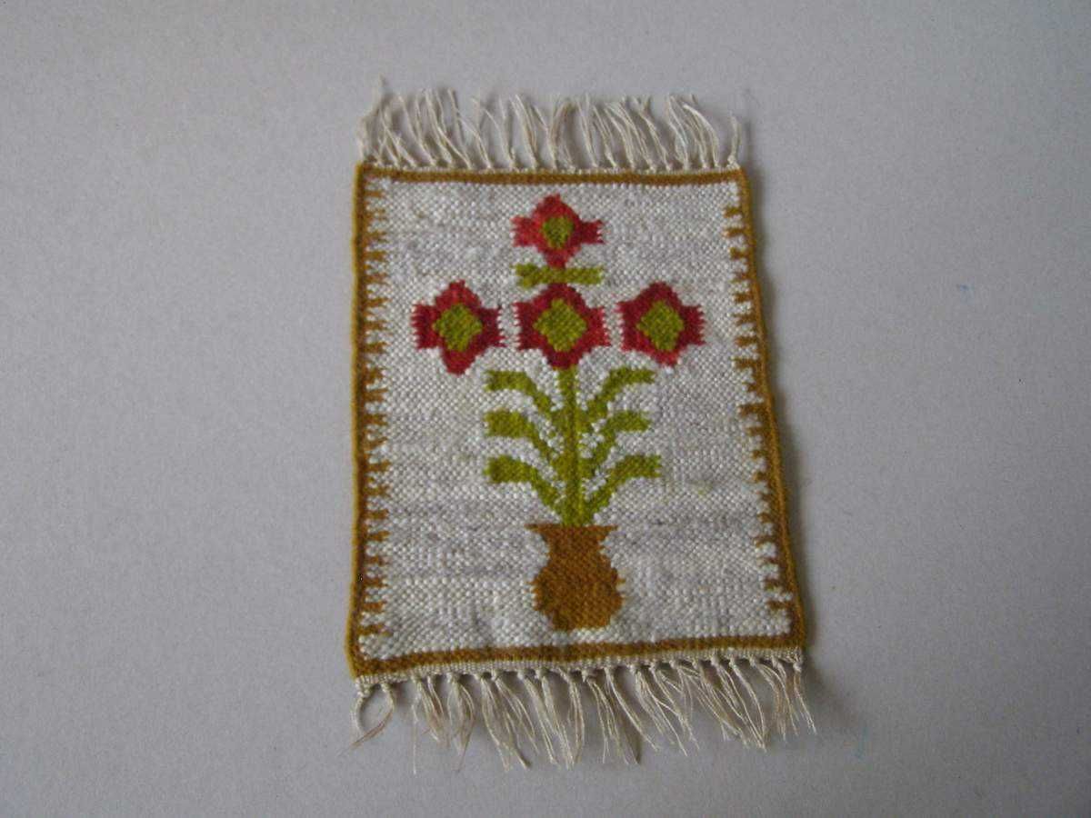 Kilim " Kwiat" , Polska XXw.