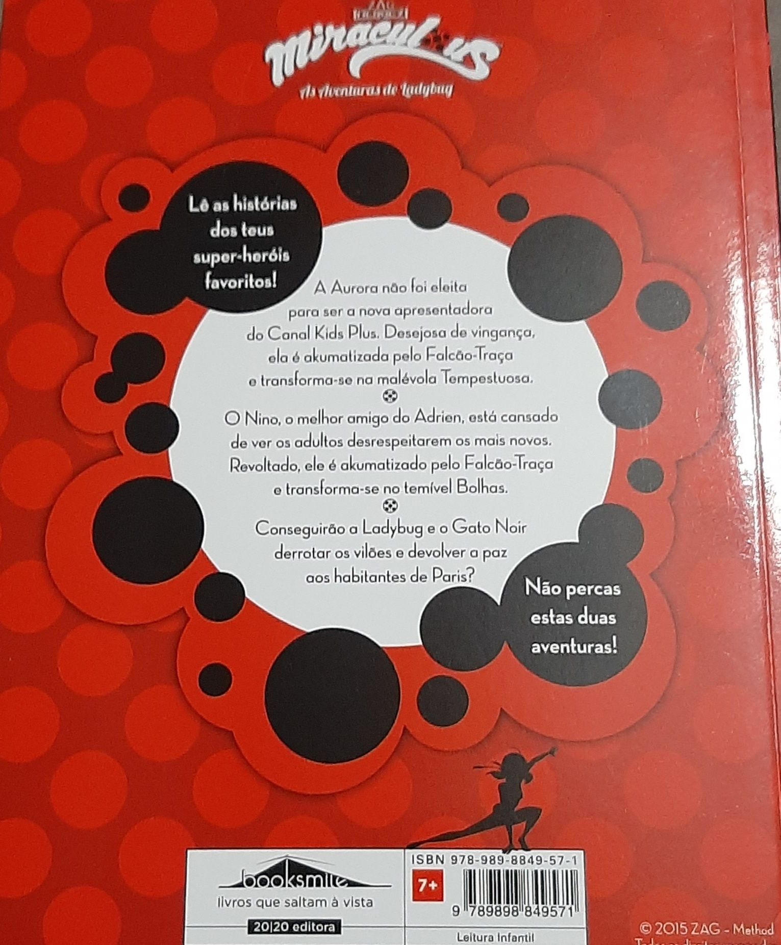 Livro as Aventuras de Ladybug