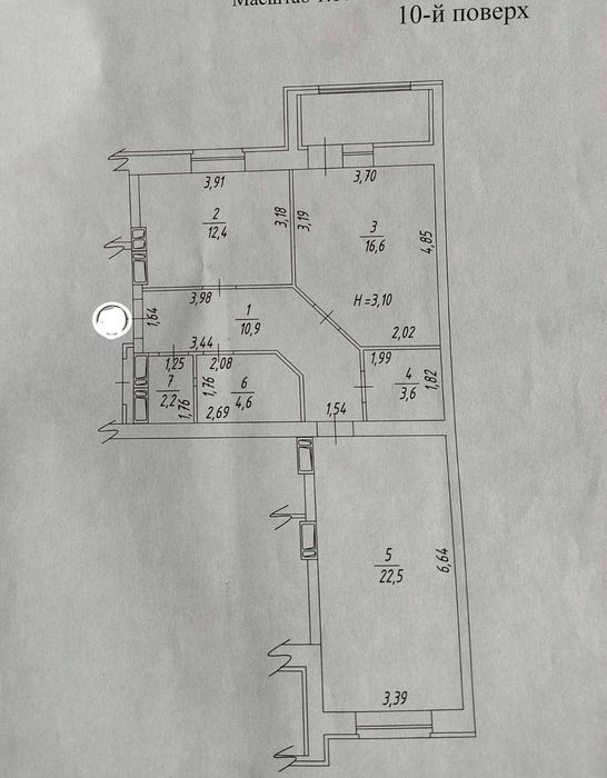 Продам 2 комнатную квартиру в ЖК Инфинити (15663)