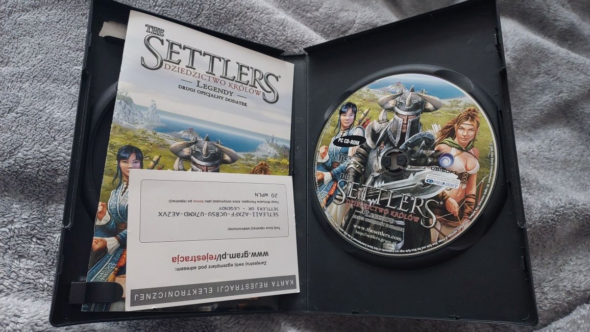 Settlers dziedzictwo królów legendy dodatek gra pc