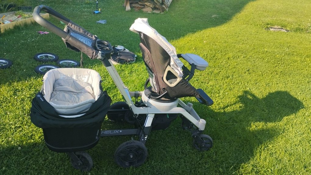 Wózek 2 osobowy rok po roku orbit baby helix plus double stroller g2