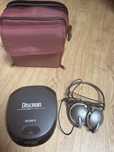 Discman Sony a bateria  como em a foto