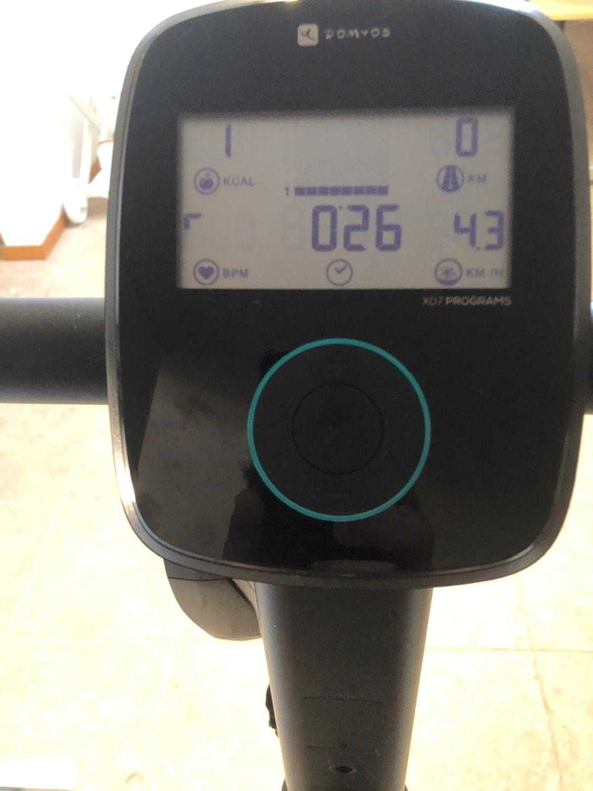 Bicicleta estática Domyos Comfort 6 / Praticamente nova / Pouco uso