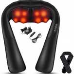 Masażer Shiatsu Szyi Pleców Karku Ogrzewanie 8 Kul 230/12V