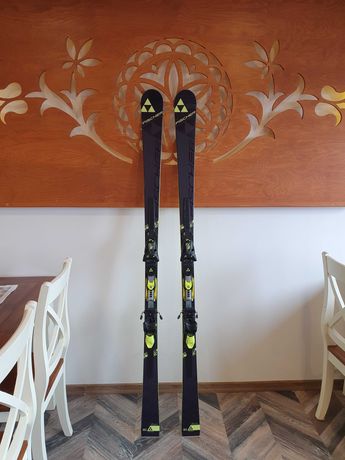 Narty GS Fischer RC4 WC 180cm r 18,5m super stan