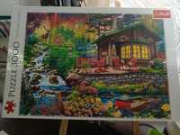 Puzzle 3000 komplet 4 worki