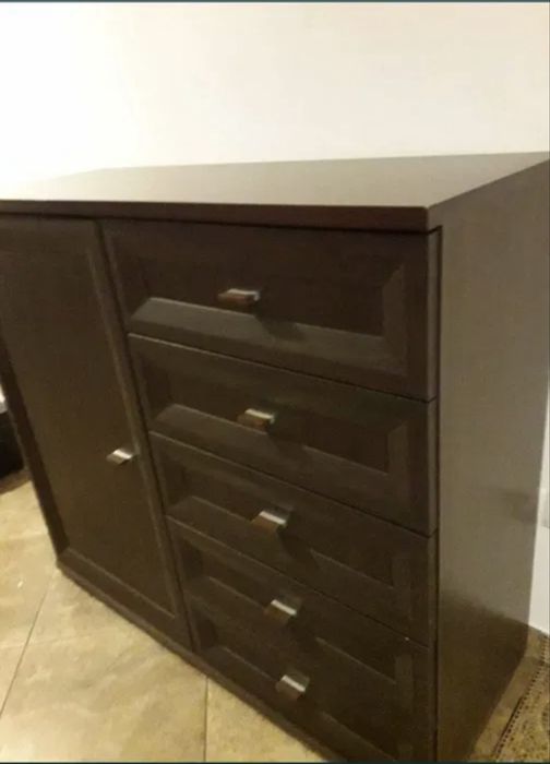 Fadome Premium meble VENGE salon komoda witryna szafa szuflady szafka