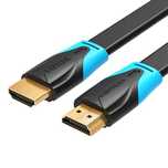 Kabel Hdmi Vention Płaski 5M 4K 60Hz Do Tv Konsoli Pc Czarny