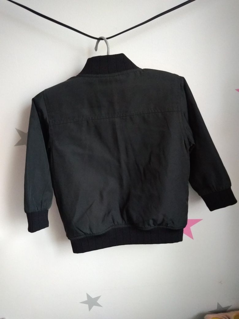 Next kurtka kurteczka bomberka flek 1.5-2 latka 92 cm przejściowa