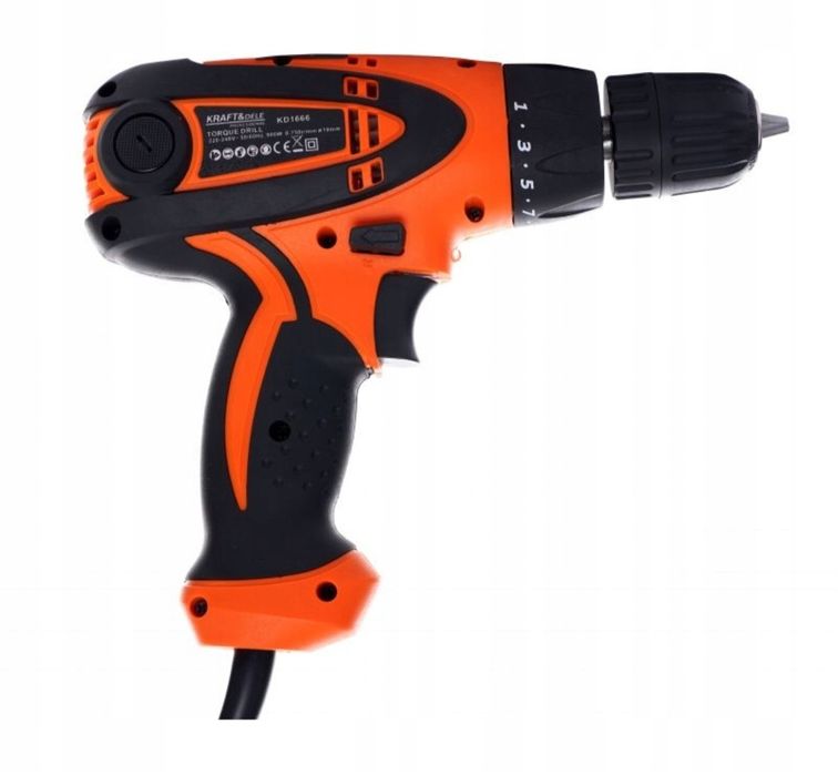 Wkrętarko Wiertarka Elektryczna  Bezudarowa SIECIOWA 900W