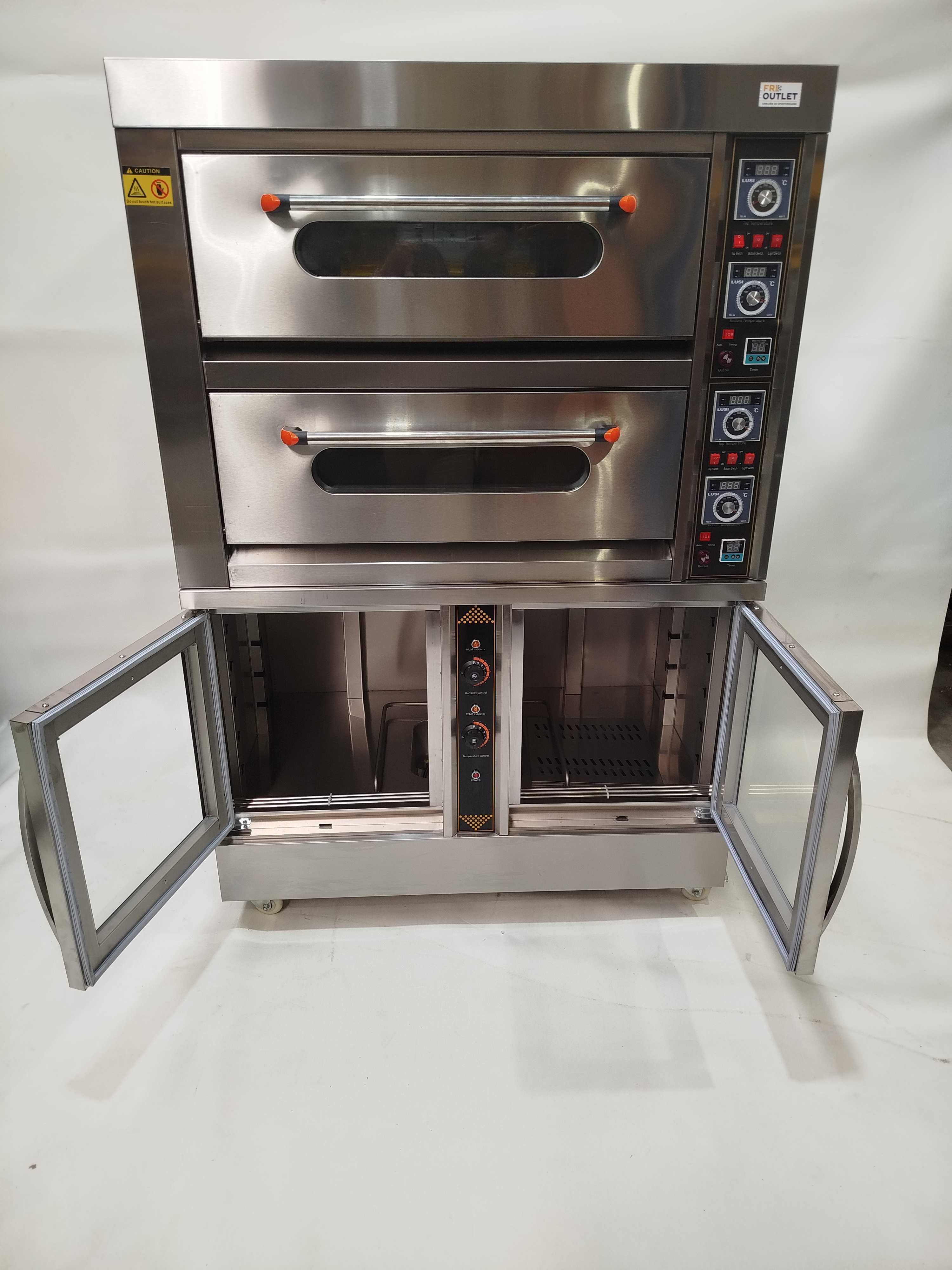 Forno + estufa tabuleiros 60x40 – NOVO