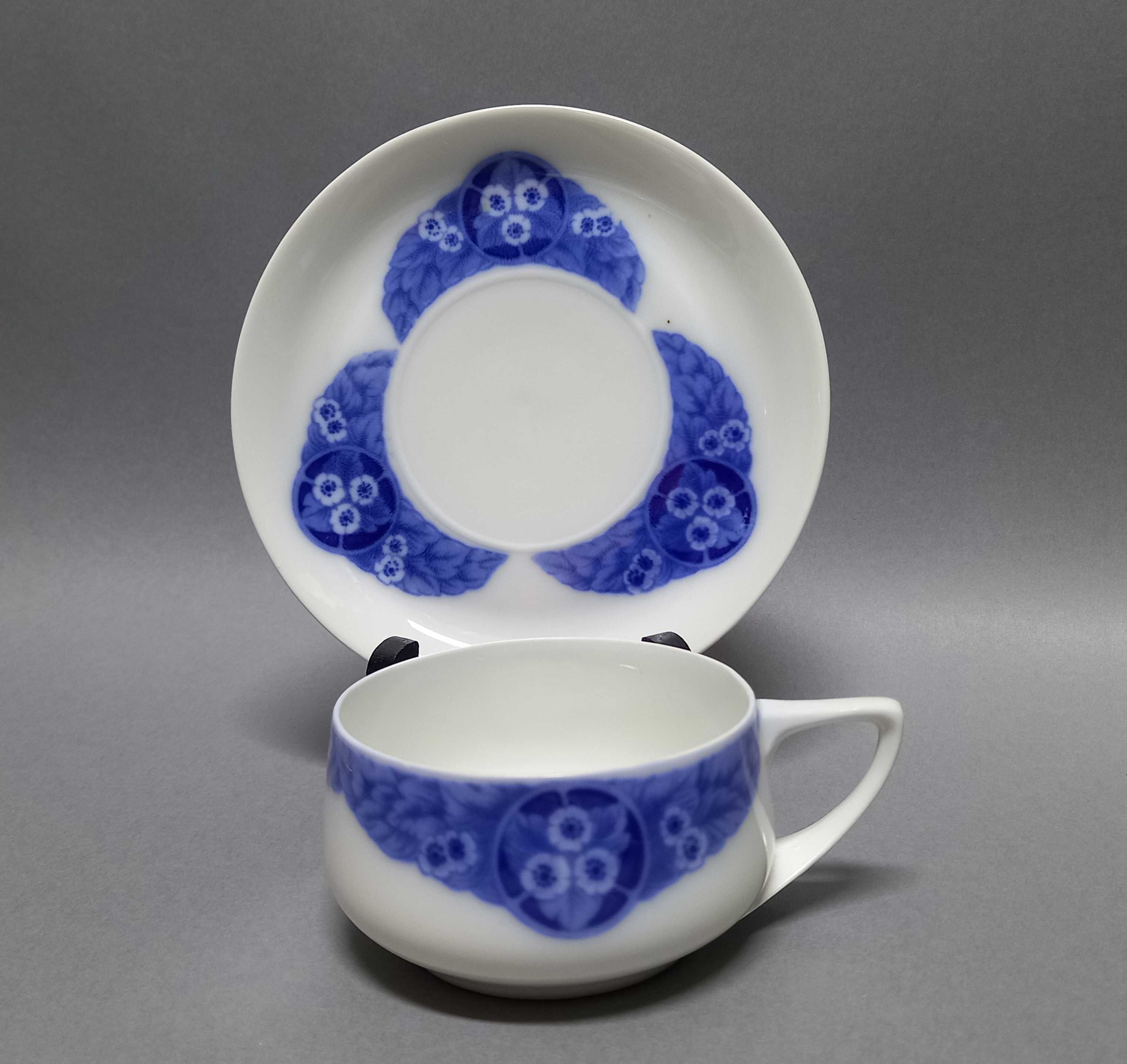Zestaw filiżanek do herbaty, 6 szt.  Rosenthal Donatello 1920 r.