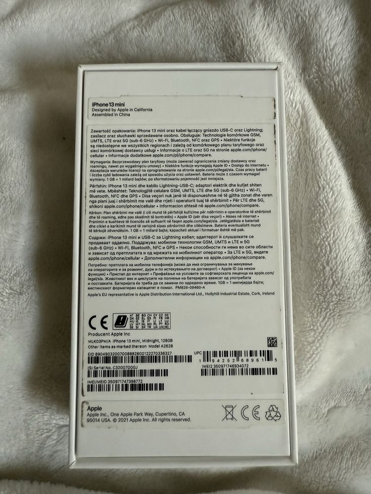 iPhone 13 mini 128 GB Midnight