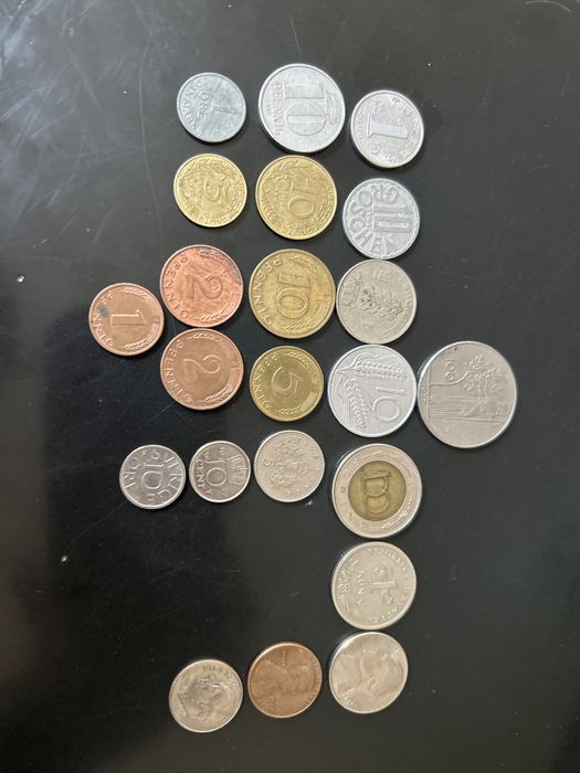 Монети різні обім або продаж
