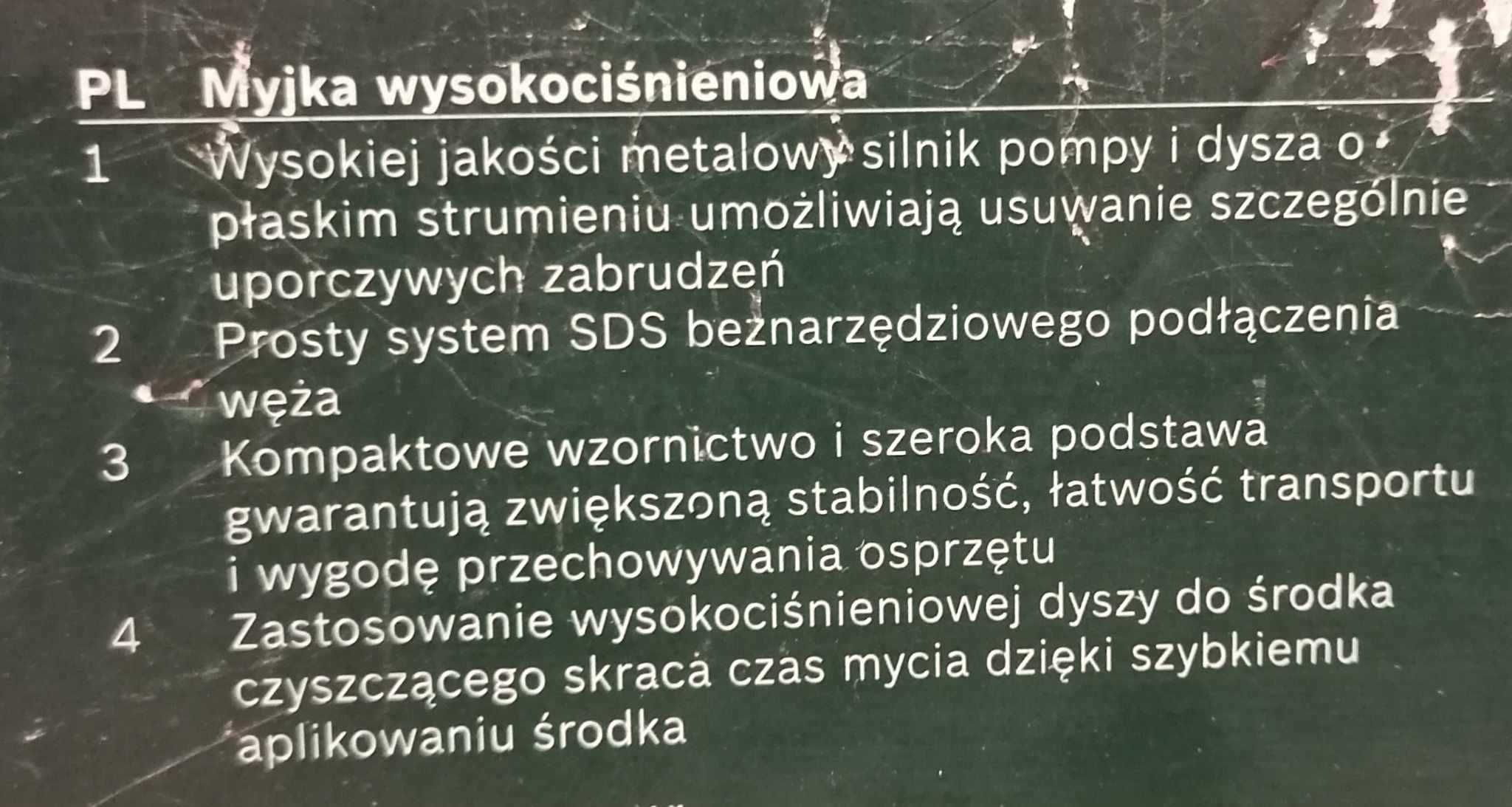 Myjka ciśnieniowa Bosch 110 bar 1300 W