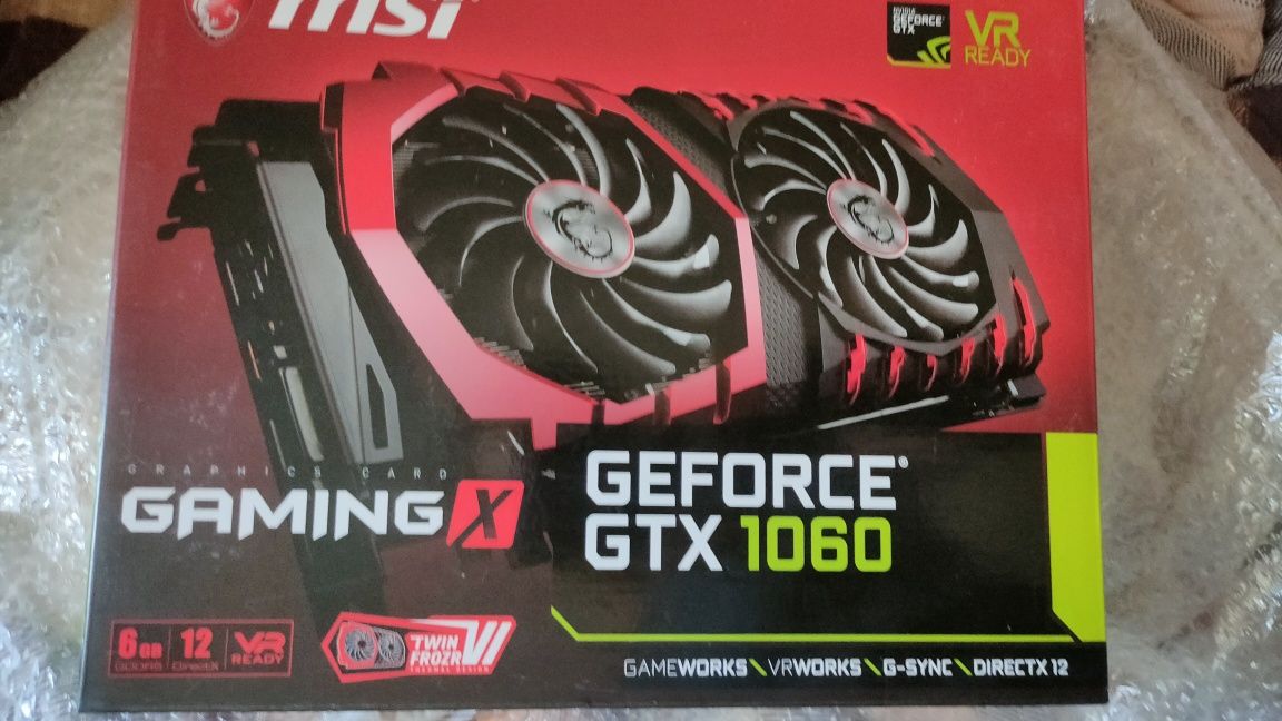 GTX 1060 6GB MSI Gaming X