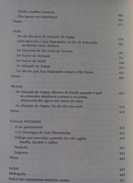 Nicolau Tolentino de Almeida - Obras Completas Volume II