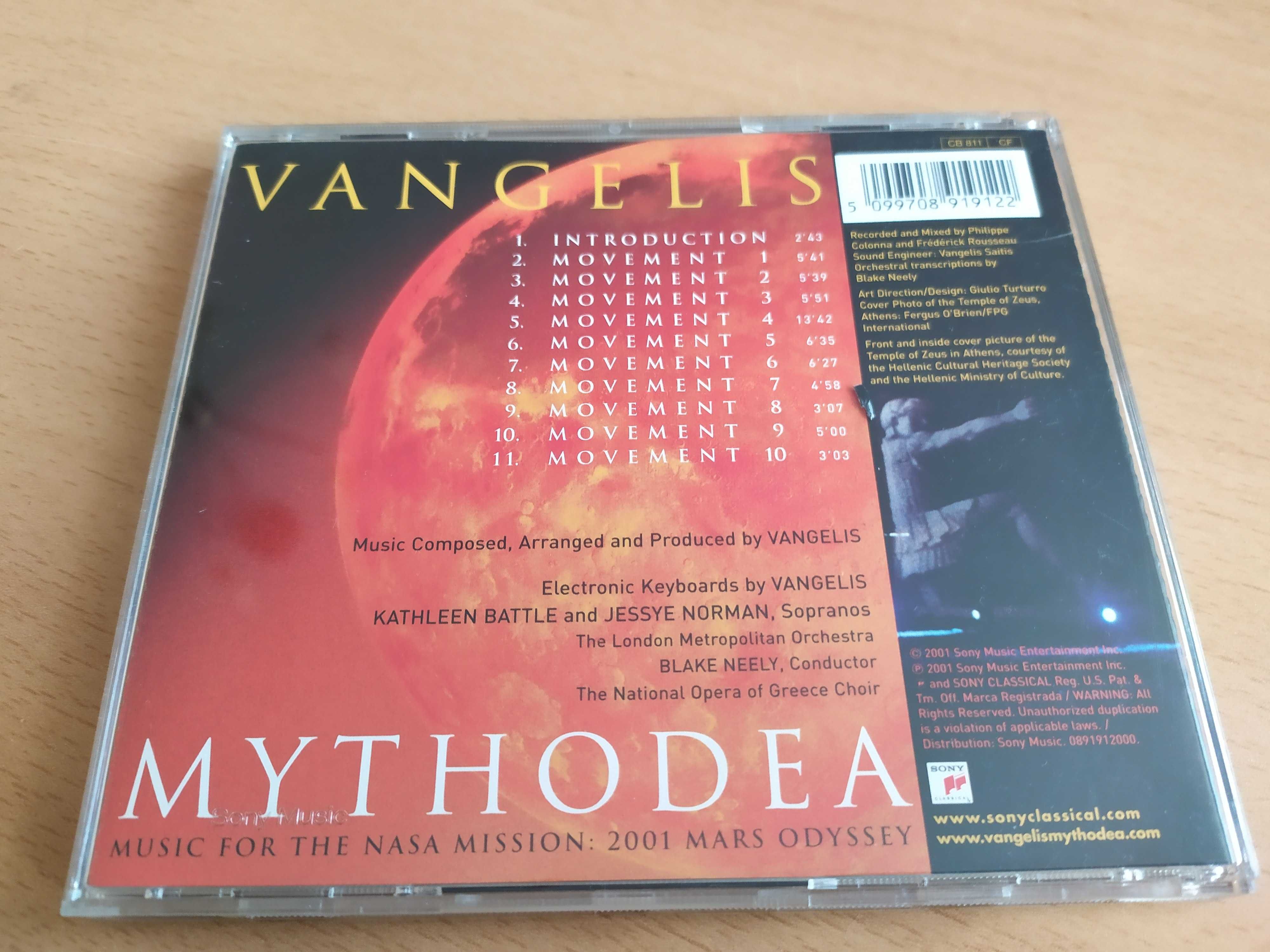 VANGELIS Mythodea Music For NASA Mission Odyssey