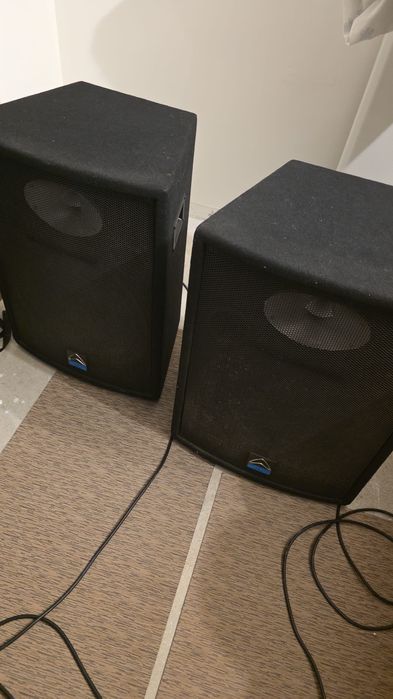 Sistema de som  usado