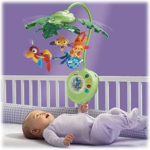 Fisher-Price Karuzela Rainforest Tropikalny Las Bmm01