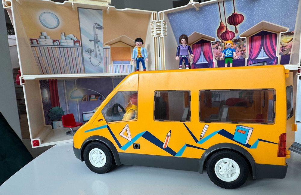 domek samochód playmobil klocki