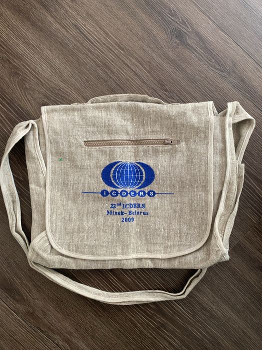 Лляна сумка для ноутбука з Білорусі