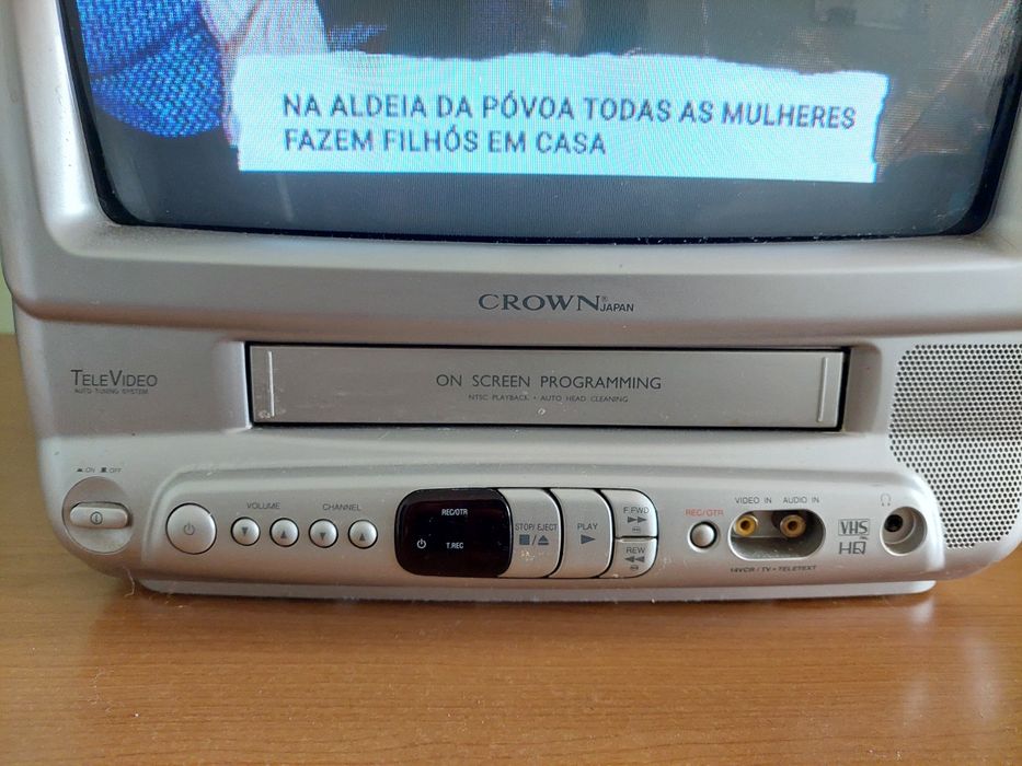 Televisão crown antiga