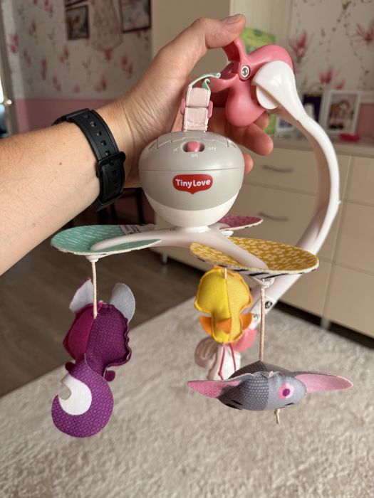 Дитячий музичний мобіль на ліжко Triny Love