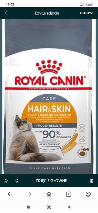 15kg Royal Canin Hair Skin karma dla kotów