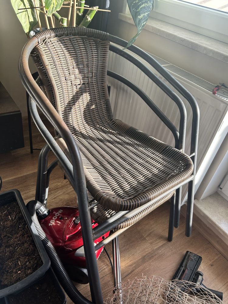 Stół i krzesła na balkon balkonowe
