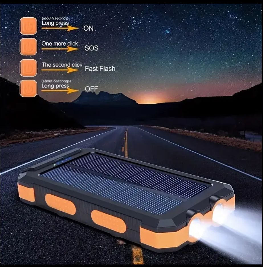 Powerbank 10000 mAh sobrevivencia