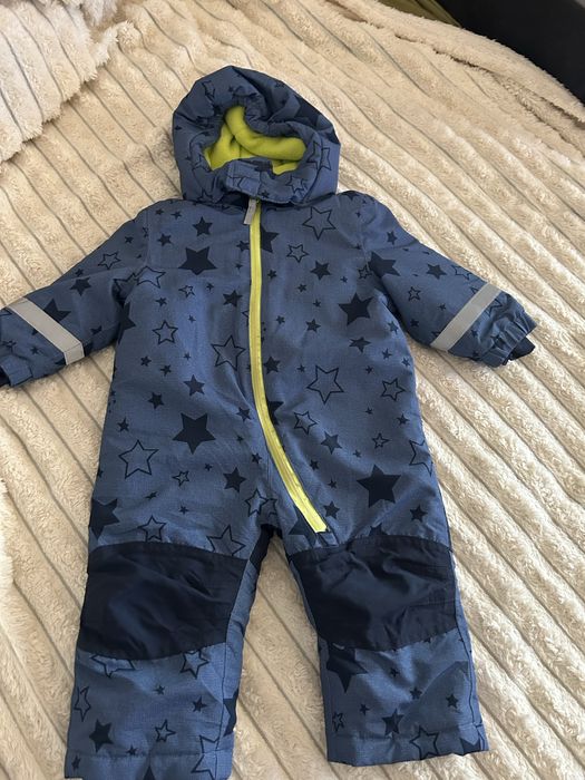 Детский зимний термо комбинезон