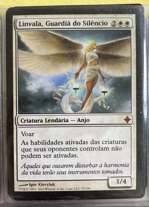 Carta MTG “Linvala, Keeper of Silence”