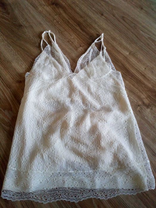 Bluzka ecru h&m r 38