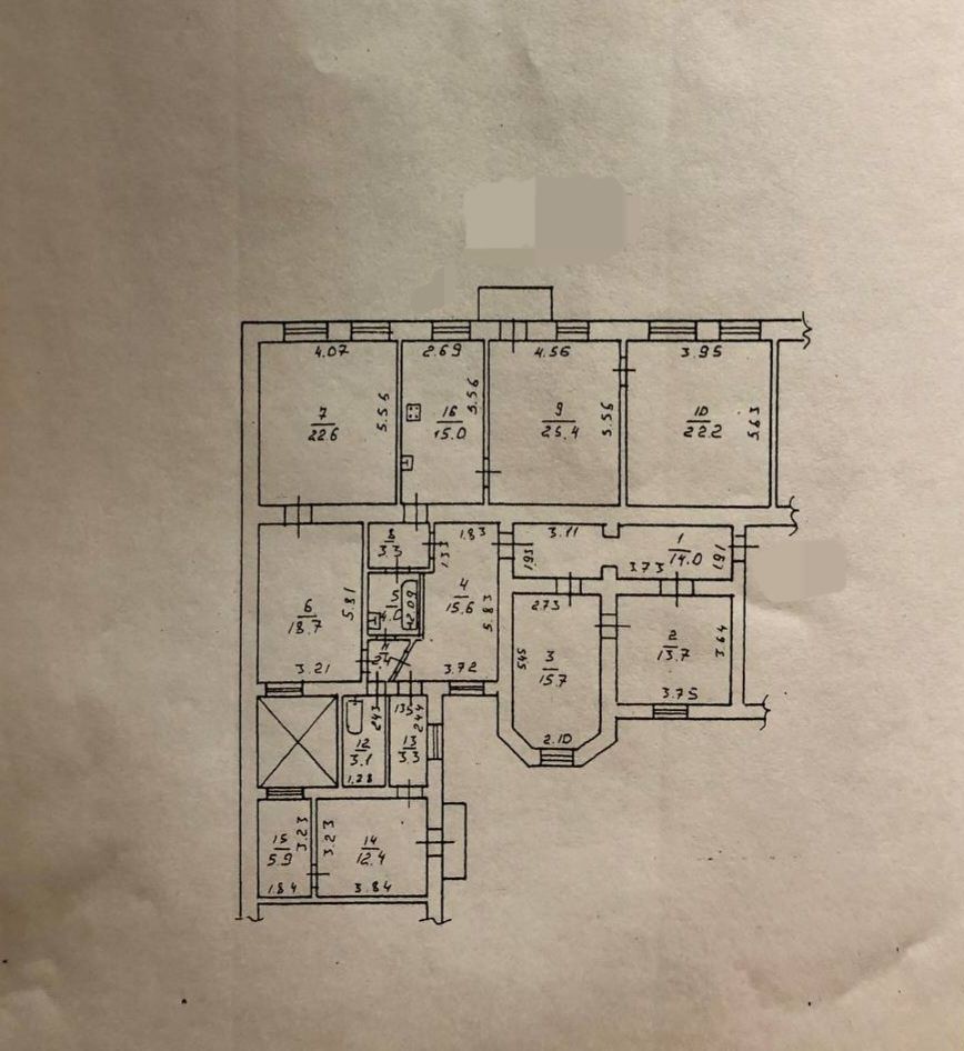Продам квартиру. Центр Одеси. 200 кв.м 8 кiмнат