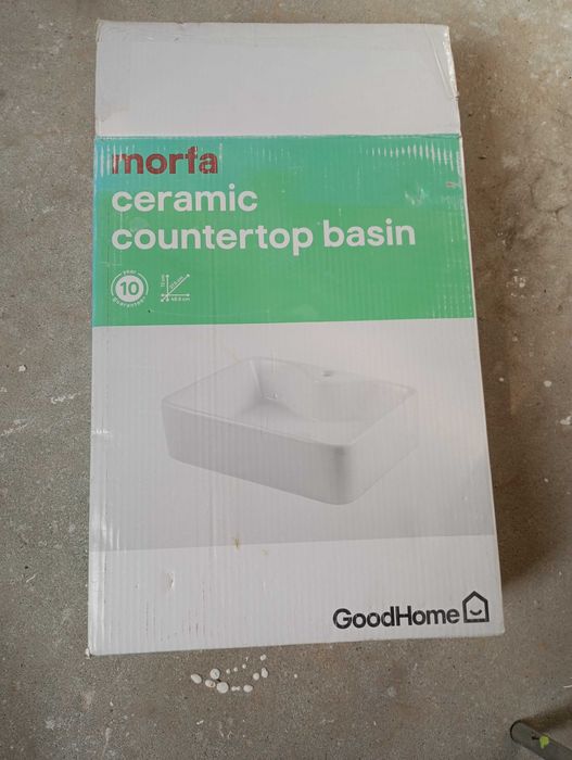 Umywalka nablatowa GoodHome 48,5x37,5x13 - nowa -nieużywana