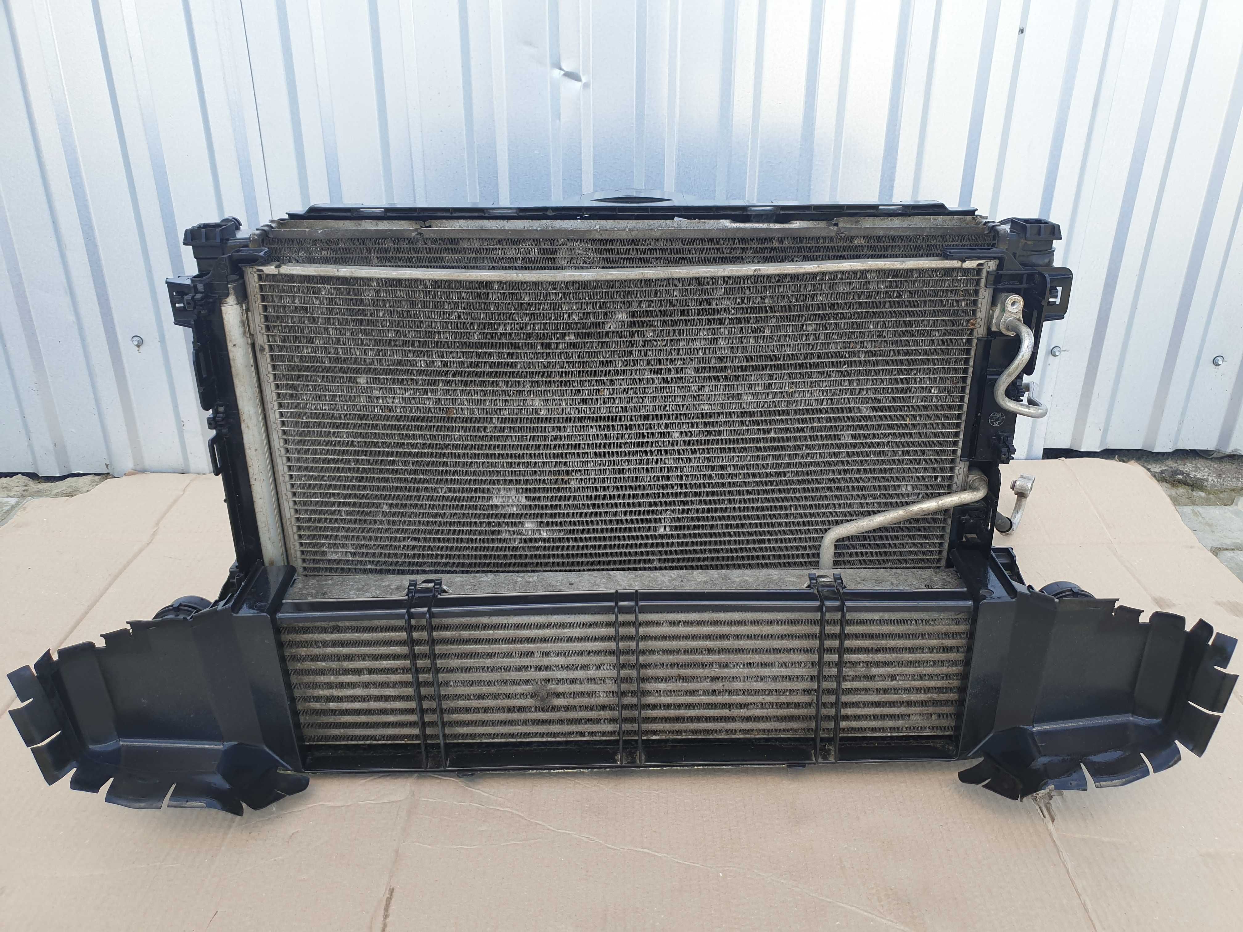 W212 E212 E-class радиатор основной радиатор кондиционер интеркуйлер.