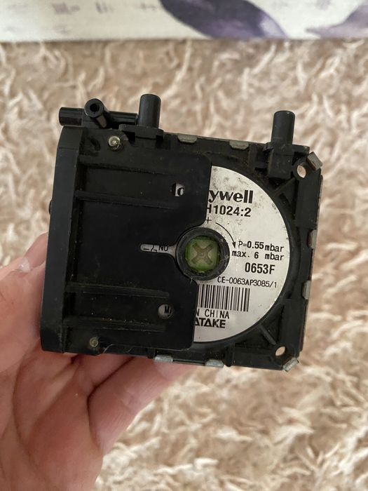 Baxi Westen котел Honeywell пресостат датчик розрядження повітря реле
