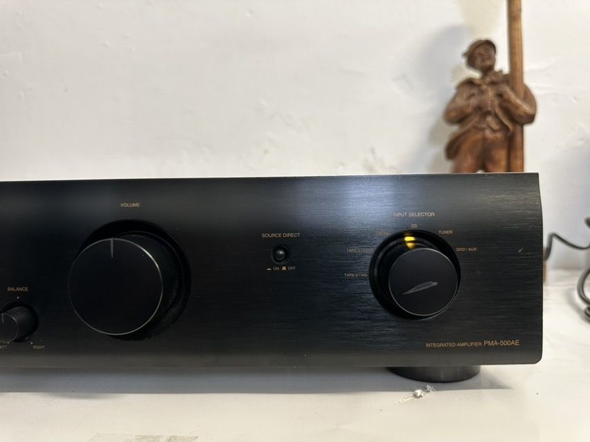WZMACNIACZ Stereo DENON PMA- 500AE, 2*70 W (0,7%).
