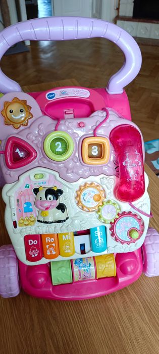 Дитячі ходунки-каталка VTech Super Trotteur Parlant 2 в 1