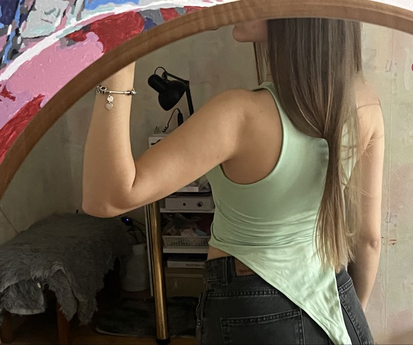 Мятное боди primark