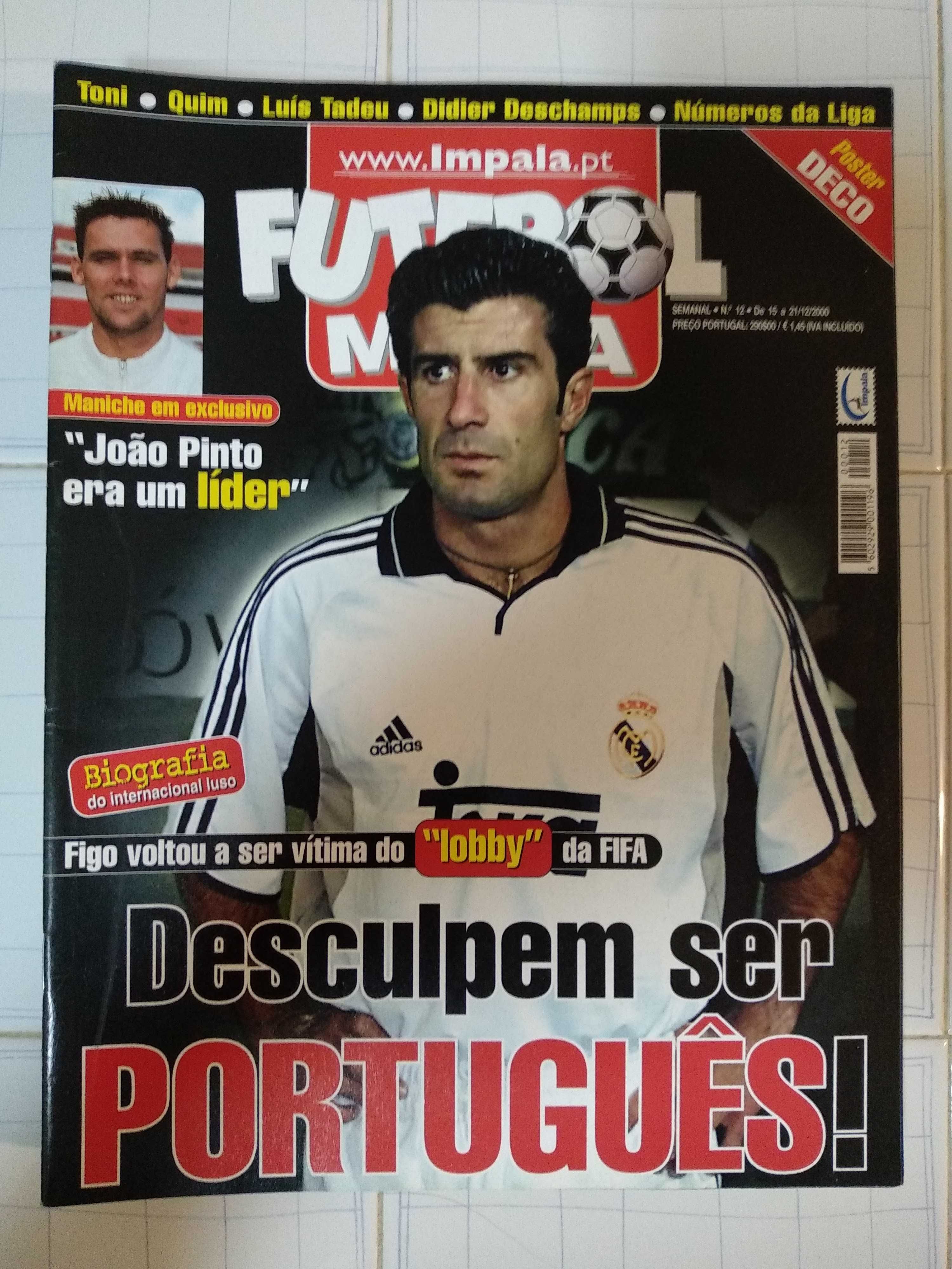 Futebol Mania (Revistas de Futebol - 1999/2000 - Impala - Portugal)