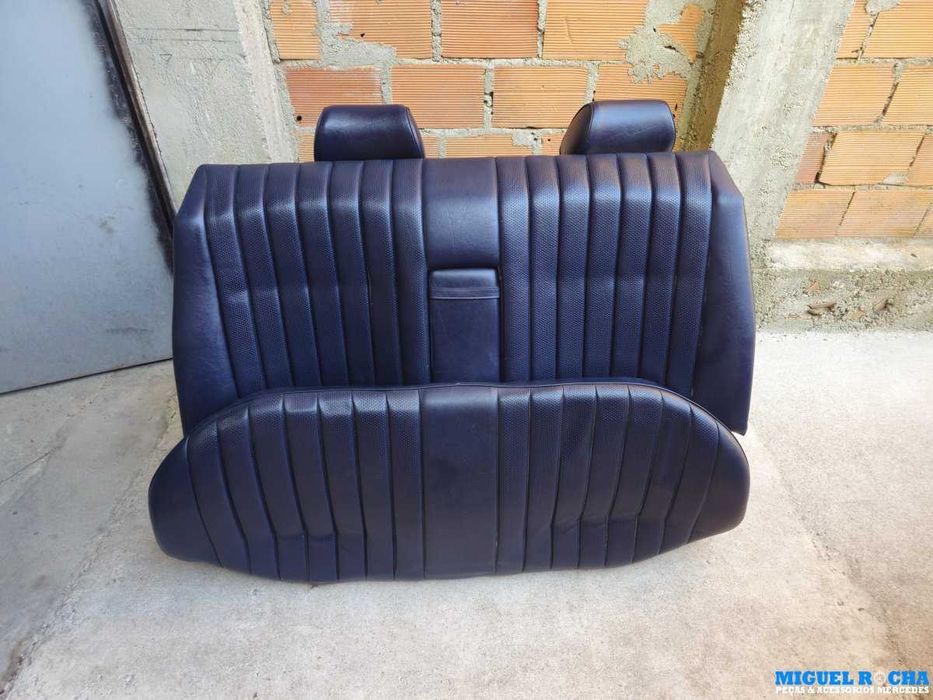 Conjunto de bancos mbtex azul Mercedes 190 W201