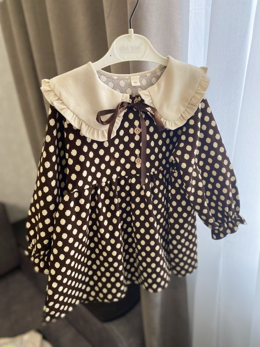 Набір доя дівчинки тренч сукня та туфельки