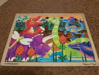 Puzzle drewniane dinozaury Melissa & Doug